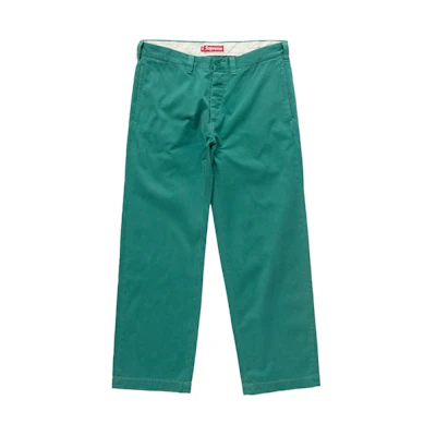 Supreme Chino Pant (FW24) Dark Mint