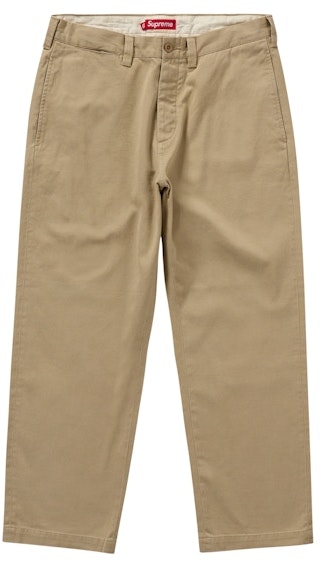 supreme-chino-pant-fw-24-tan