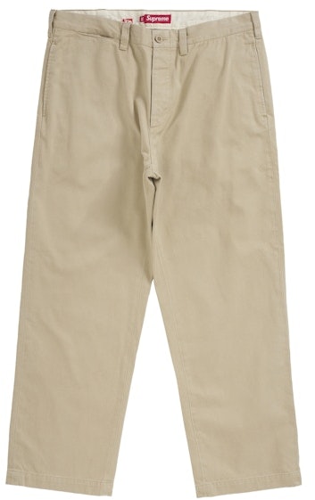 supreme-chino-pant-fw-25-khaki
