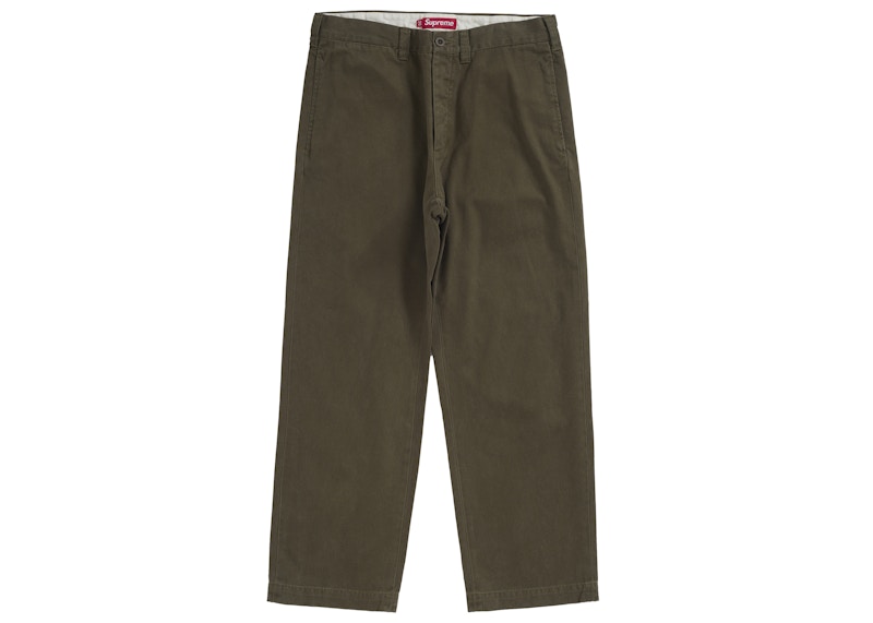 Buy Pantalón Chino Supreme (FW25) Oliva