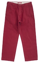 Supreme Chino Pant (FW25) Red Supreme Chino Pant (FW25) Red