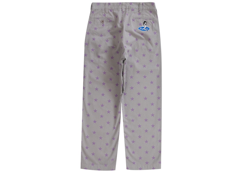 Supreme Chino Pant 'Grey Stars'