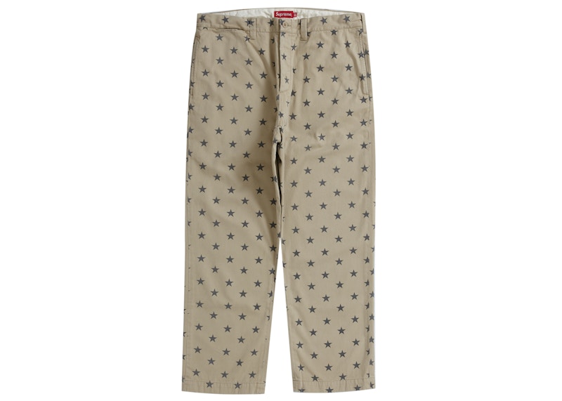 Supreme Chino Pant 'Khaki Stars' 圖 2