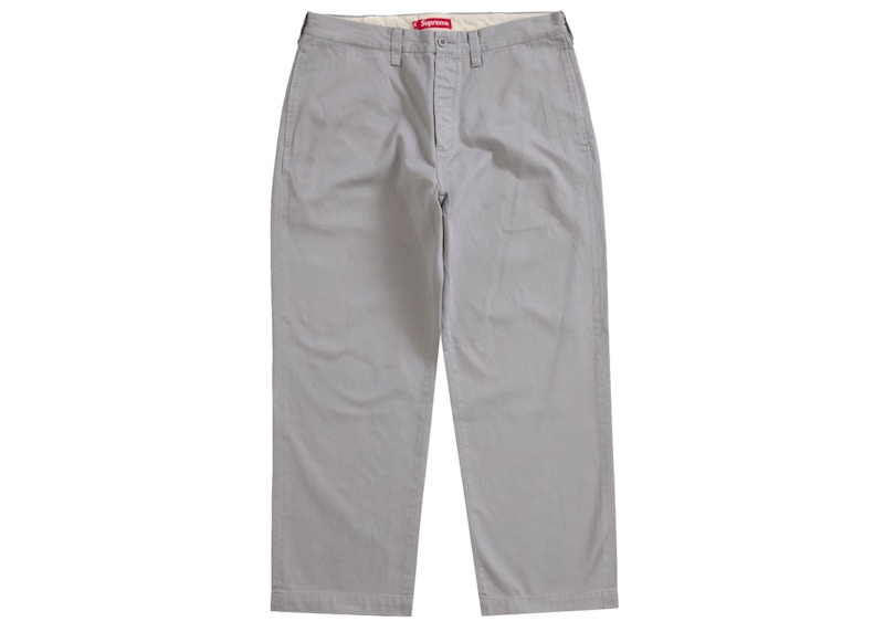 Supreme Chino Pant (SS24) Grey