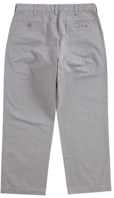 슈프림 치노 팬츠 (SS24) 그레이 Order 슈프림 치노 팬츠 (SS24) 그레이