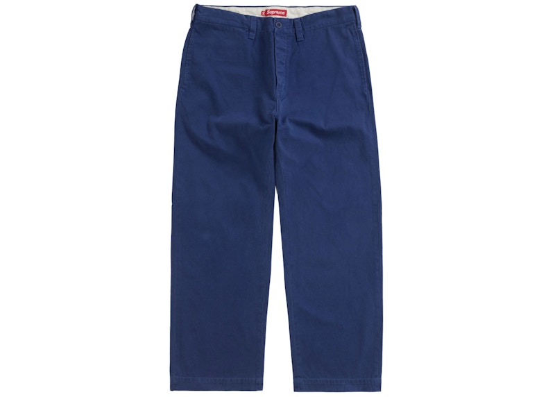 Supreme Chino Pant (SS24) Light Navy