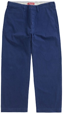 Supreme Chino Pant (SS24) Biru Navy Muda Buy Supreme Chino Pant (SS24) Biru Navy Muda