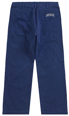 Supreme Chino Pant (SS24) Biru Navy Muda Order Supreme Chino Pant (SS24) Biru Navy Muda