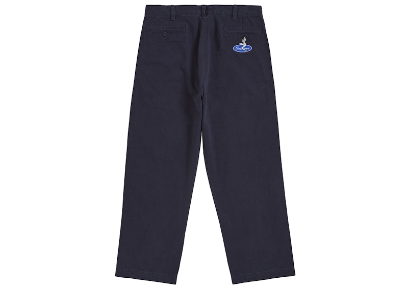 Order Supreme Chino 裤子 (SS25) 海军蓝