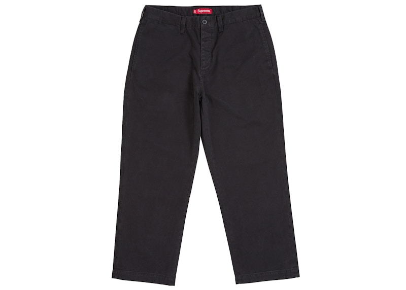 Supreme Chino Pant (SS26) Black