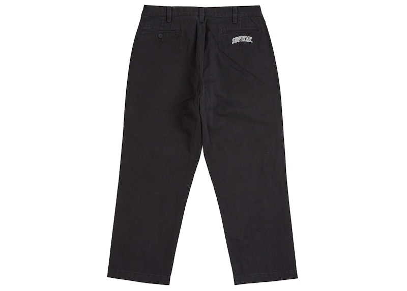 Order Supreme Chino 长裤 (SS26) 黑色