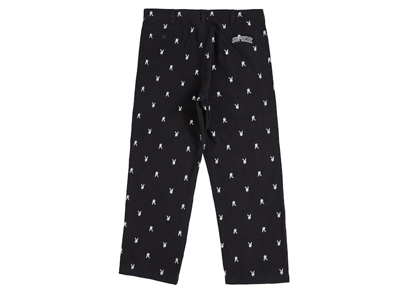 Order Pantalón Chino Supreme (SS26) Negro Playboy