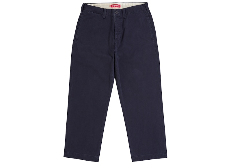 Supreme Chino Pant (SS26) Navy