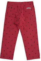 Order Supreme Chino 長褲 (SS26) 紅色 Playboy