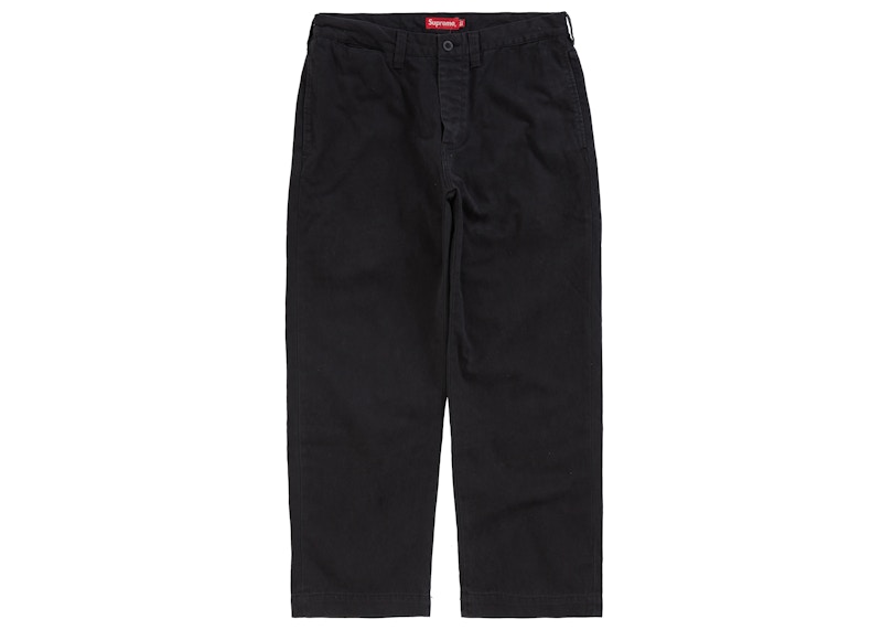 Supreme Chino Pant Black 圖 2