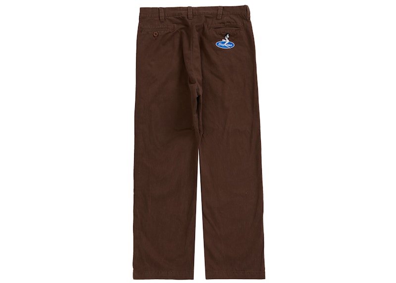 Buy Supreme Chino Pant Brown - Novelship