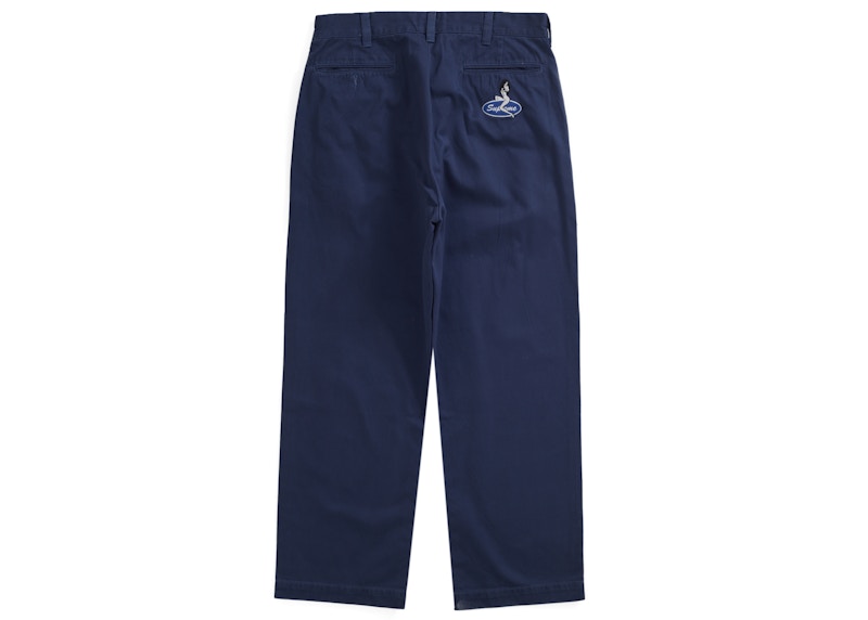 Order Celana Chino Supreme Biru Navy Muda