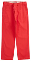 Supreme Chino Pant Neon Red Supreme Chino Pant Neon Red