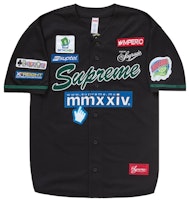 Supreme Chosen One Baseball Jersey Black Supreme Chosen One Baseball Jersey Black