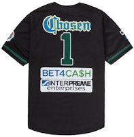 Supreme Chosen One Baseball Jersey Hitam Order Supreme Chosen One Baseball Jersey Hitam