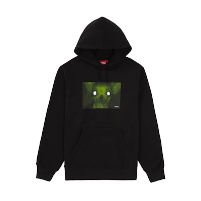 Supreme Chris Cunningham Chihuahua Hooded Sweatshirt Black
