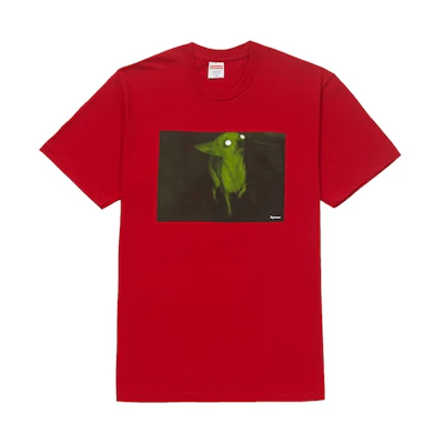 Supreme Chris Cunningham Chihuahua Tee Red