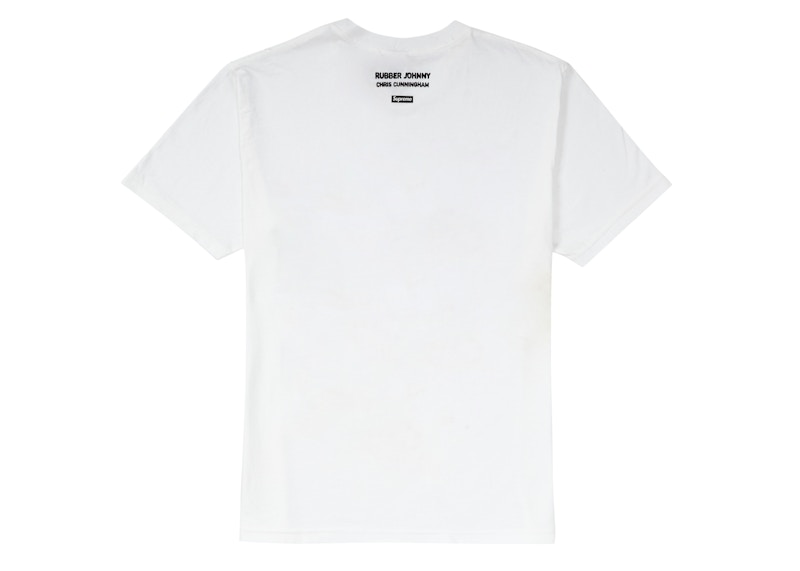 Order "Supreme Chris Cunningham Camiseta Rubber Johnny Blanca"