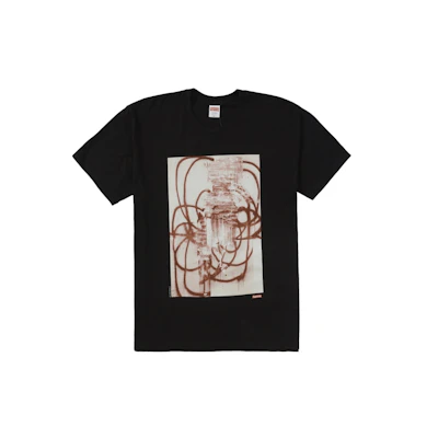 Supreme Christopher Wool 2001 Tee Black