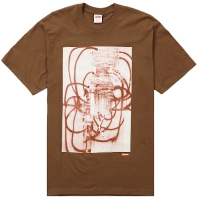 Supreme Christopher Wool 2001 Baju-T Coklat Buy Supreme Christopher Wool 2001 Baju-T Coklat