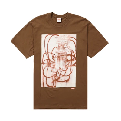 Supreme Christopher Wool 2001 Tee Brown