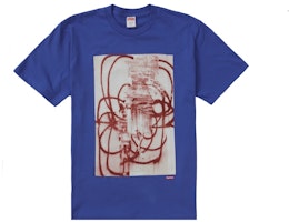 Supreme Christopher Wool 2001 Tee Royal