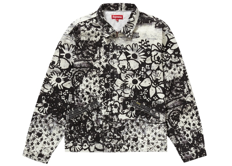 Supreme Christopher Wool Denim Work Jacket Black