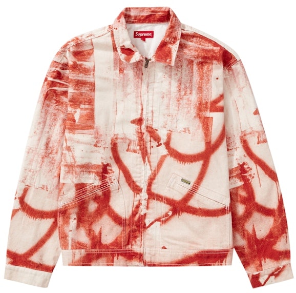 supreme-christopher-wool-denim-work-jacket-red