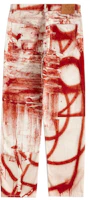 Supreme Christopher Wool Regular Jean Red Supreme Christopher Wool Regular Jean Red