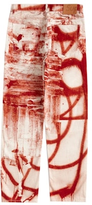 Supreme Christopher Wool Pantalón Vaquero Regular Rojo Buy Supreme Christopher Wool Pantalón Vaquero Regular Rojo