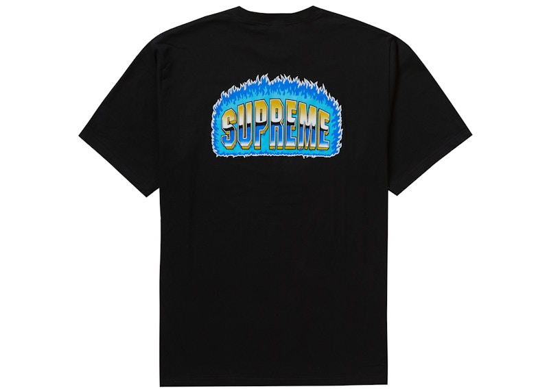 Order 슈프림 크롬 티셔츠 (블랙) 

