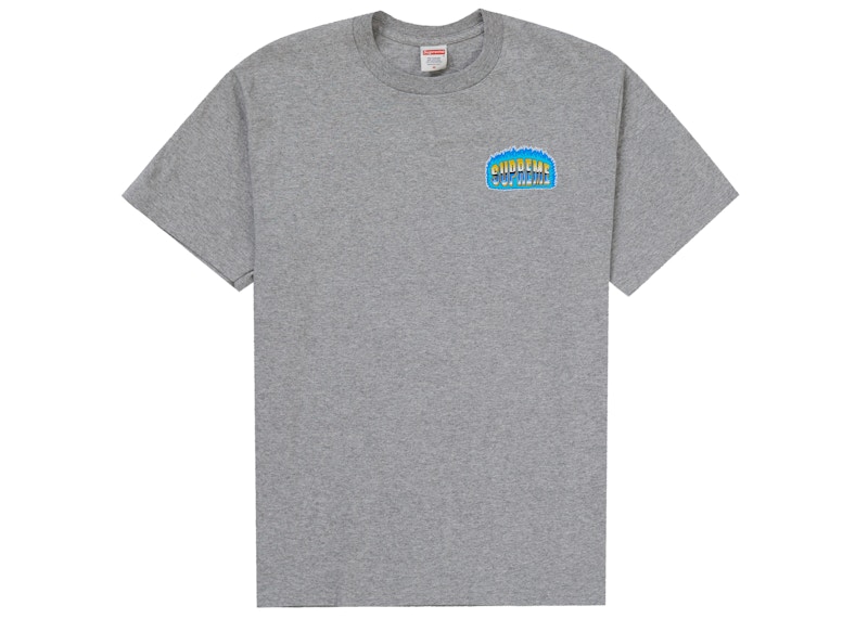Buy Supreme Camiseta Chrome Gris Jaspeado