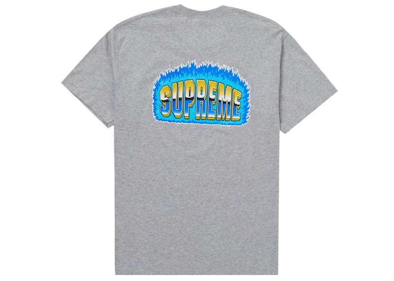 Order Supreme Camiseta Chrome Gris Jaspeado