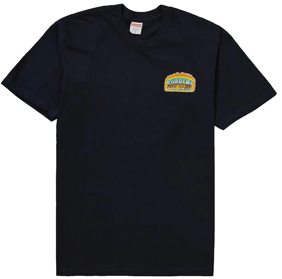 supreme-chrome-tee-navy