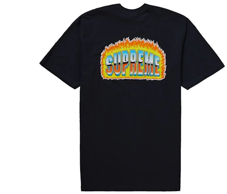 Supreme 镀铬T恤 深蓝色 Order Supreme 镀铬T恤 深蓝色