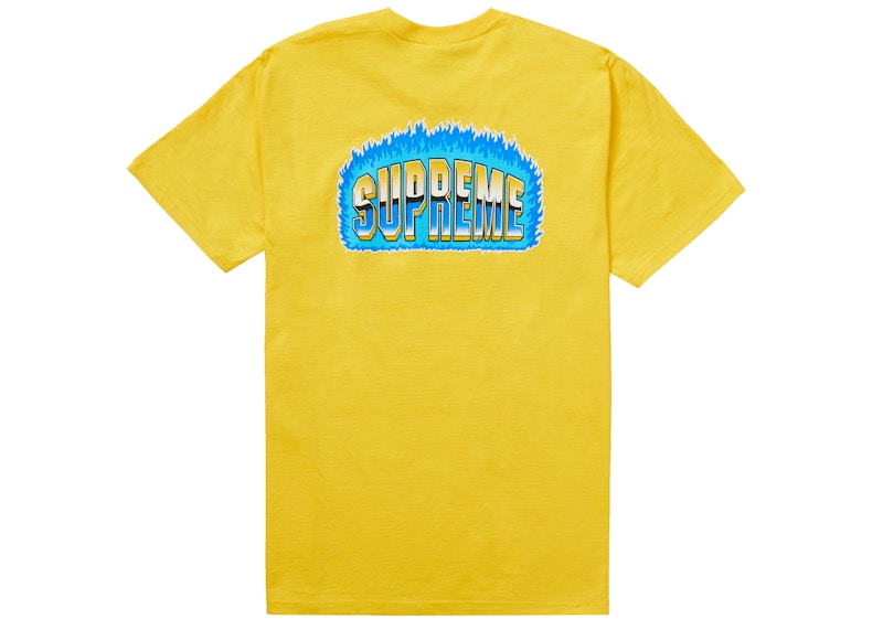 Supreme Chrome Tee Yellow 圖 2