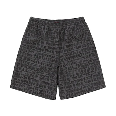 Supreme Cities Jacquard Short Black