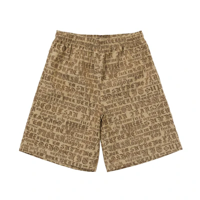Supreme Cities Jacquard Short Tan