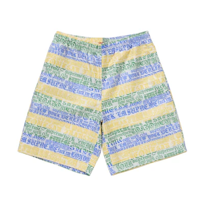 Supreme Cities Jacquard Short White