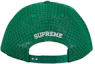 Order Supreme经典Logo空气网眼6片帽'绿色'