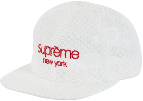 Supreme Logo Klasik Air Mesh 6-Panel 'Putih' Buy Supreme Logo Klasik Air Mesh 6-Panel 'Putih'