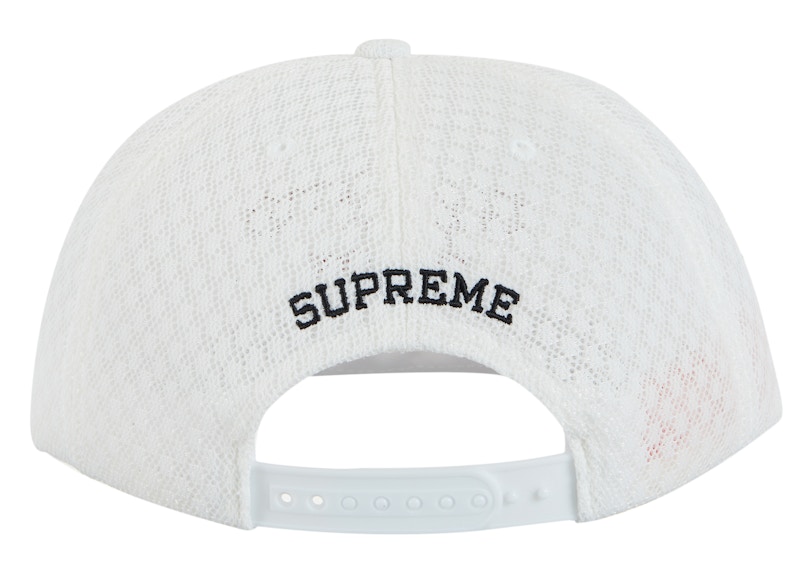 Order Supreme Logo Klasik Air Mesh 6-Panel 'Putih'