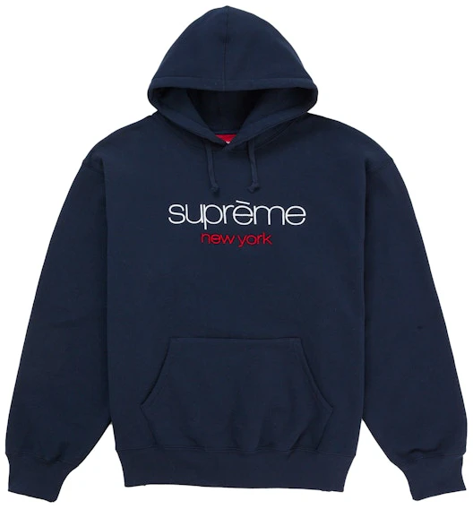 supreme-classic-logo-hooded-sweatshirt-navy