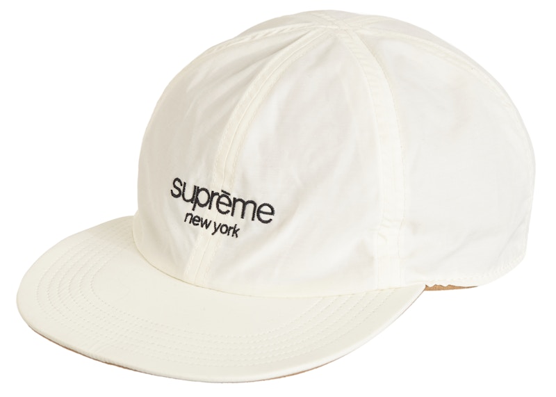 Supreme Classic Logo Reversible 6 Panel White