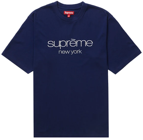 supreme-classic-logo-s-s-top-navy